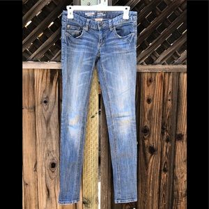 Mossimo slim/skinny jeans, size 1R.
